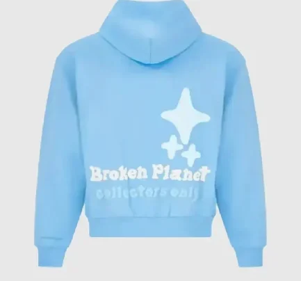 Broken Planet x Kick Game Hoodie Blue