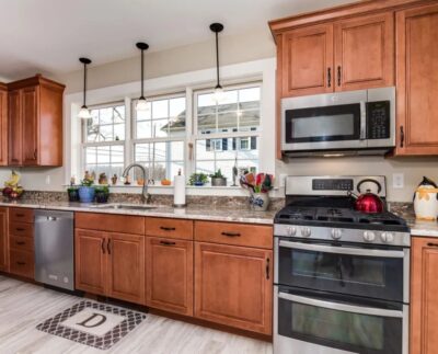 Brown kitchen Cabinets