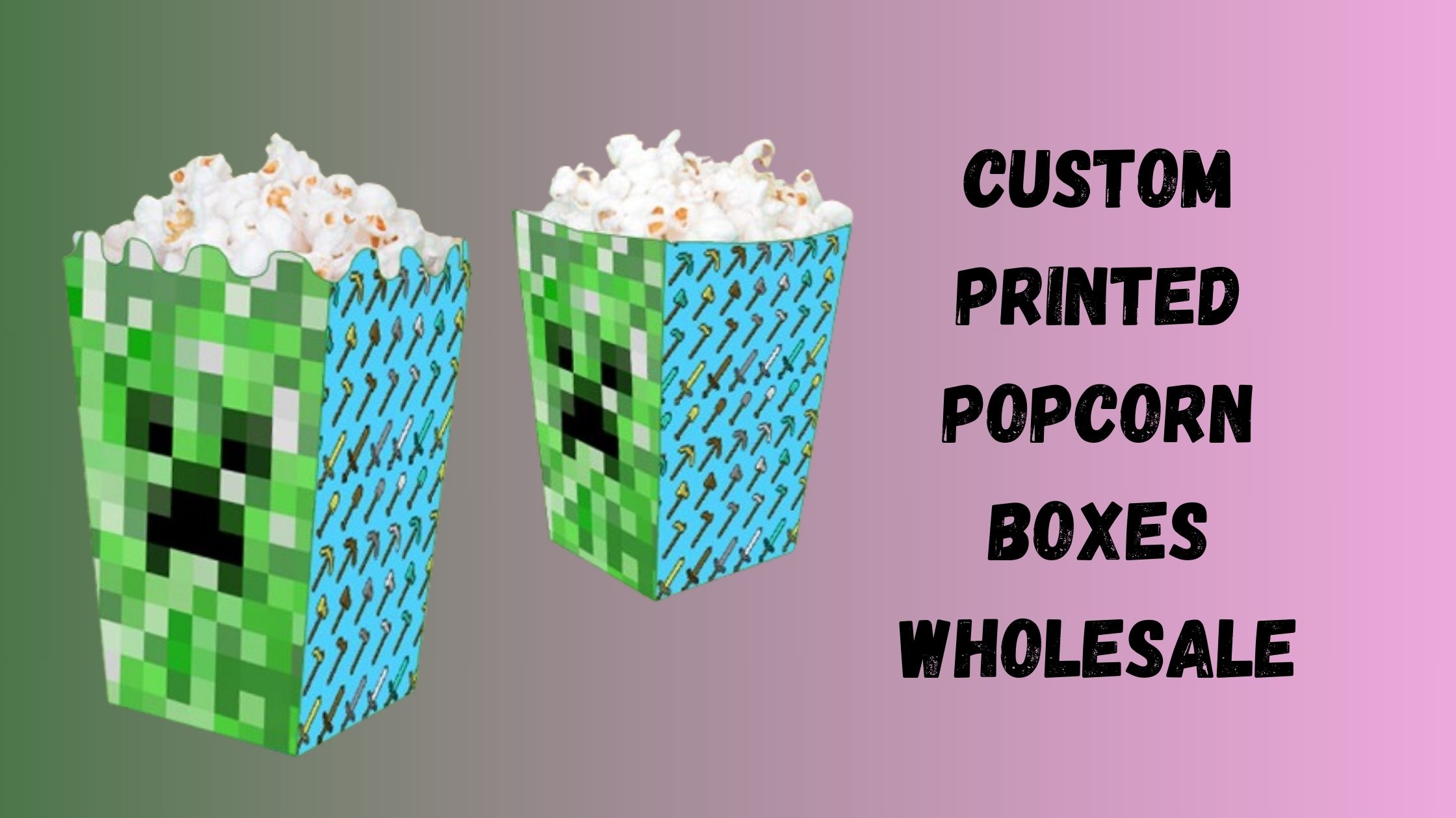 Simple Assembly Instructions For Custom Popcorn Boxes