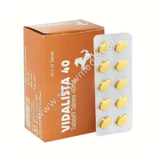 Feel the Difference with Vidalista 40 mg Vitality Boost